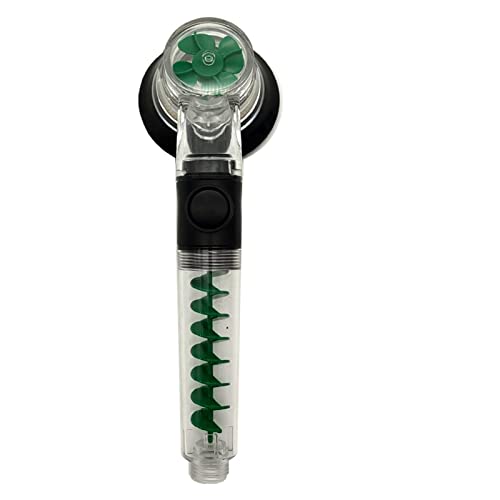 Pommeau de douche économie d'eau à haute pression avec petit ventilateur