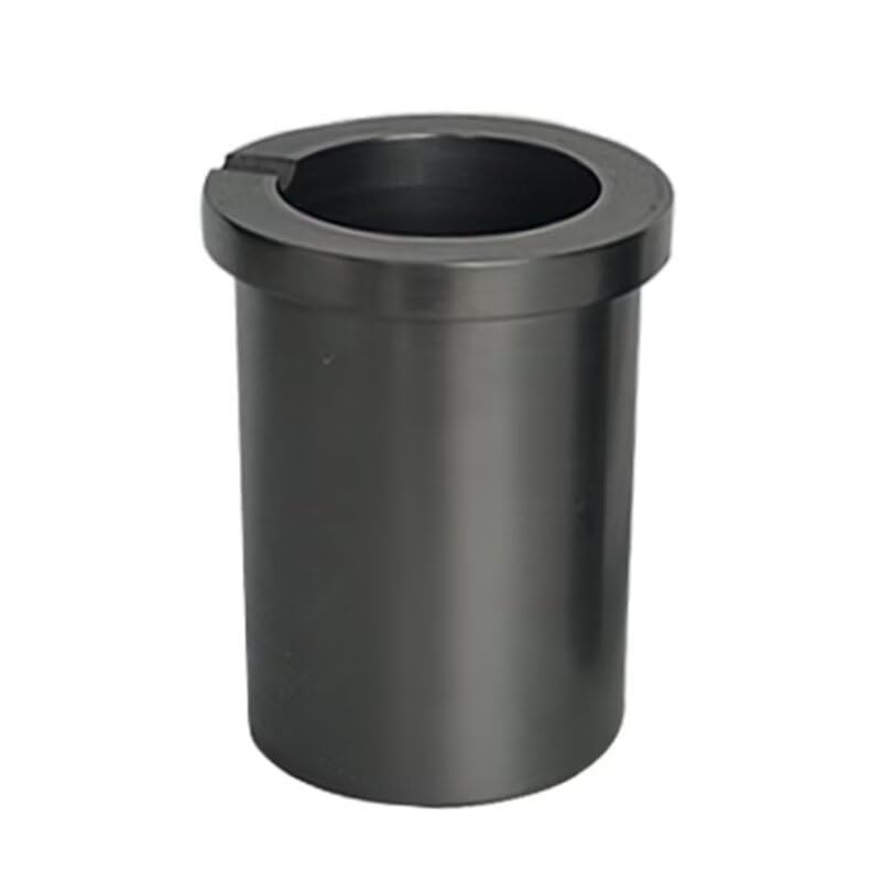 Creuset en graphite, 12 kg de haute pureté avec résistance à haute température de 1800 ℃, pour faire fondre l'or, l'argent, le cuivre, les outils de moulage de bijoux au four.