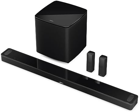 Bild 5 - Bose Smart Ultra Soundbar mit Dolby Atmos Plus Alexa, kabellose Bluetooth-KI, Surround-Sound-System für TV-Geräte, Schwarz