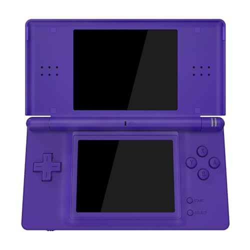 Image of eXtremeRate Purple Replacement Full Housing Shell for Nintendo DS Lite, Custom Handheld Console Case Cover with Buttons, Screen Lens for Nintendo DS Lite NDSL - Console NOT Included