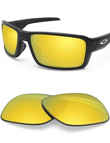 Image of BLAZERBUCK Anti-salt Polarized Replacement Lenses for Oakley Double Edge OO9380 Sunglass