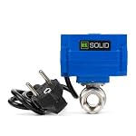 U.S. Solid – U.S. Solid Motorisierter Kugelhahn 220V AC mit Stecker 1/2 Z