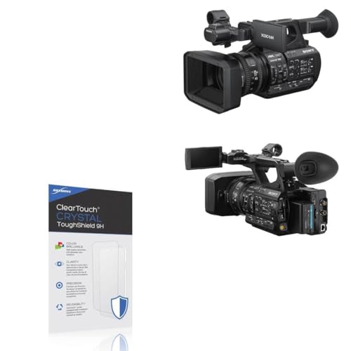 BoxWave Screen Protector Compatible With Sony PXW-Z190 - ClearTouch Crystal ToughShield 9H (2-Pack), Clear 9H Tough Flexible Film Screen Protector