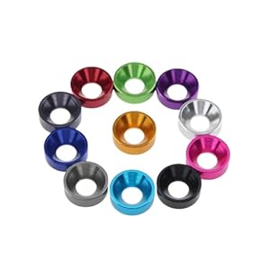 SBTRKT Kolorowe Podkładki Wklęsłe Aluminiowe 20 szt.