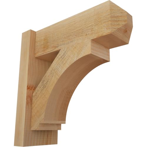 6"W x 16"D x 16"H Imperial Rough Sawn Craftsman Outlooker, Douglas Fir