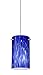 Besa XP-440486-SN Transitional One Light Pendant from Stilo Collection in Pewter, Nickel, Silver Finish,