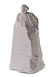 Peso: 500 gramos. danila-souvenirs Estatua filósofo alemán socialista Karl Marx busto de mármol 5.9 pulgadas, color blanco
