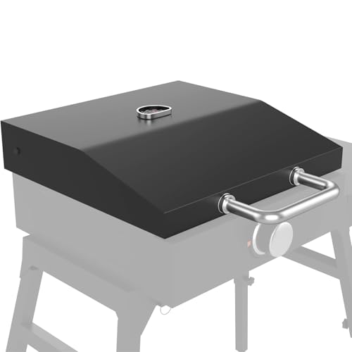 17 Inch Griddle Hood for Blackstone 1832 Adventure Ready 17 Tabletop Griddle Upgrade Griddle Accessories for 17 Inch Blackstone 1971 Griddle Hood Grill Hard Cover