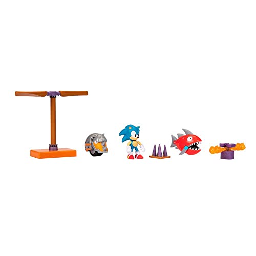 SONIC - 2,5 POLEGADAS DIORAMA SET WAVE 2