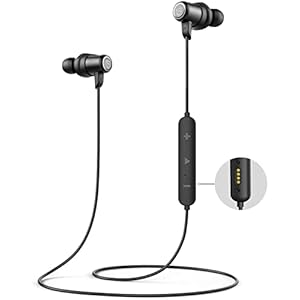 SoundPEATS Q35 HD Nackenbügel Bluetooth Kopfhörer IPX8 wasserdichte Kabellose Kopfhörer für Sport In-Ear Stereo…