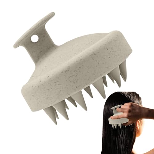 シリコン製シャンプーブラシ - シリコン製頭皮スクラバー、頭皮スクラバー シリコン - シリコン製シャンプーブラシ マッサージ シャンプー ブラシ 頭皮洗浄 シャンプー コーム 家庭用バス コーム 美容ツール