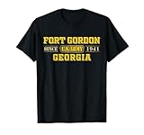 Fort Gordon Georgia GA Signal Corps Soldiers Veteran Gifts T-Shirt