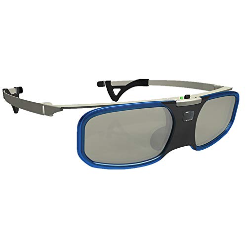 3D-Brille Für Fernseher, Wiederaufladbare Active Shutter-Brillen Für DLP-Link-3D-Projektoren Cocar Toumei-Für Benq Optoma Dell Mitsubishi Samsung Acer