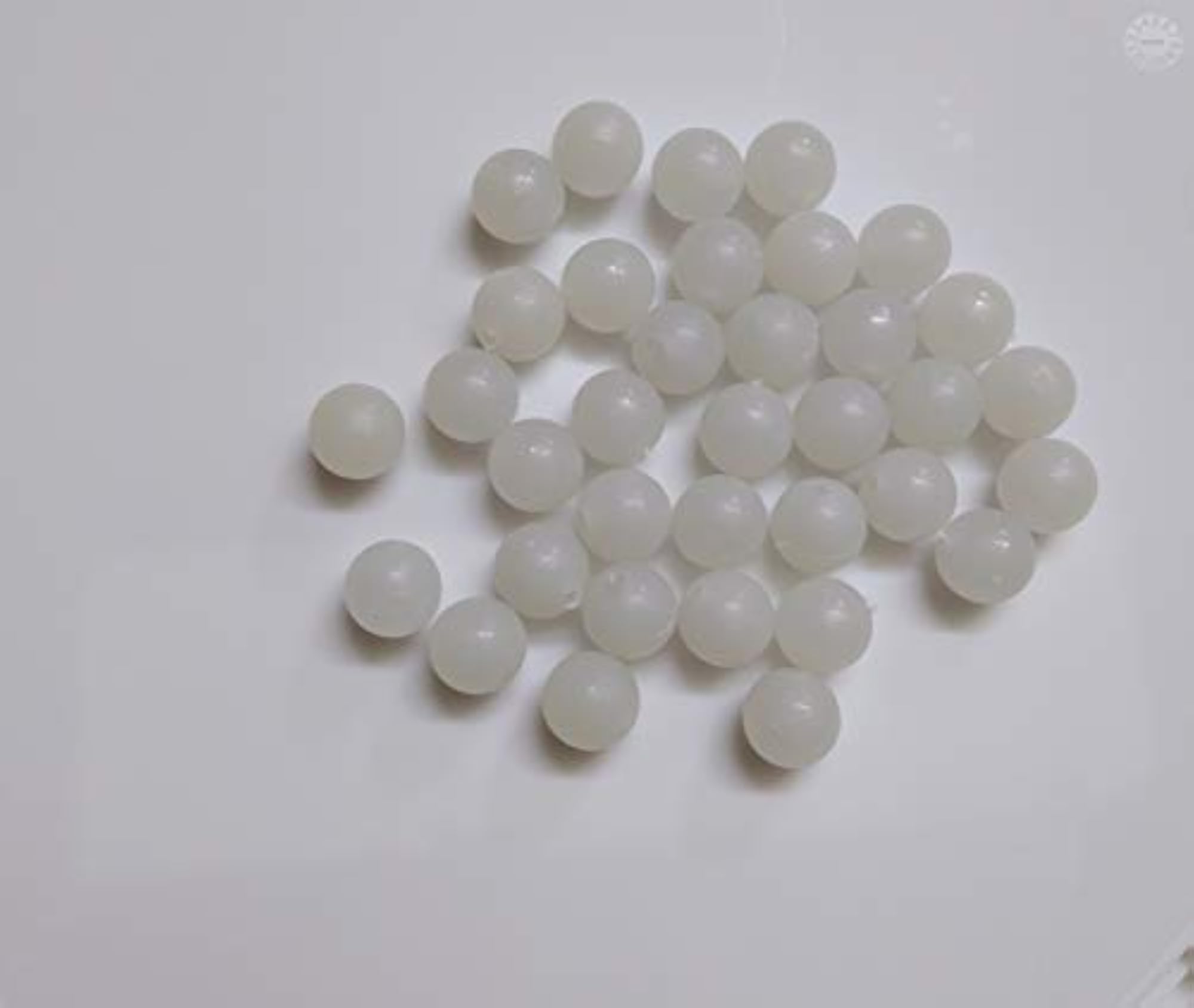 Night Glow Beads, Big SkyBlue, 100gm