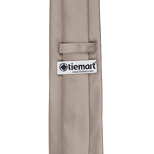 Image of tiemart Premium Solid Color Necktie
