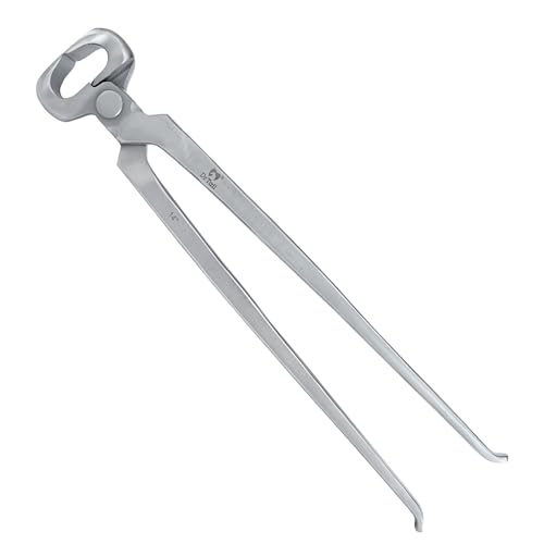 DrTail 14 Hoof Nipper Carbon Steel & Chrome Vanadium Farrier Tool for Horses Durable Sharp & Rust-Resistant