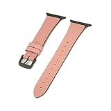 compatible with Apple Watch アップルウォッチ用 バンド ベルト エプソンレザーベルト クロカラント KUROCURRANT 44mm 45mm 46mm 49mm用 Series11/10/9/8/7/6/5/4/3/2/1/SE/SE2/Ultra/Ultra2/Ultra3に対応 モーヴピンク/パーツカラー ブラック
