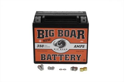 Big Boar Cold Cranking 350 Amps Sealed Maintenance Free Battery 1973-94 Harley - Frontiercycle (Free U.S. Shipping)