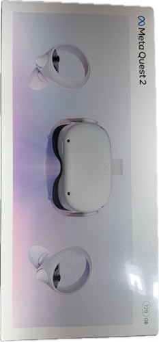 Oculus Quest 2 VR Headset 128GB Holiday Set - Advanced All-in-One Virtual Reality Headset Cover Set, White