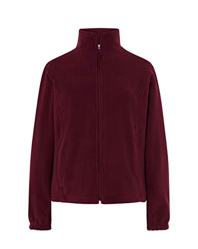 FYL Veste polaire pour femme, bordeaux, XXL Cover