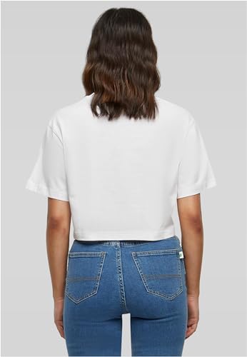 Build your Brand Camiseta de Mujer, Blanco, L