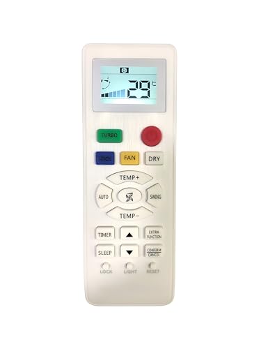 Image of Upix AC Remote No. 131 (with Backlight), Compatible /Replacement for Haier AC Remote Control (Exactly Same Remote Will Only Work)