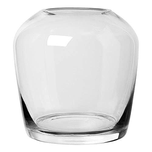 blomus Vase -LETA- | Mundgeblasenes, klares Glas | Höhe 12 cm, Ø ...