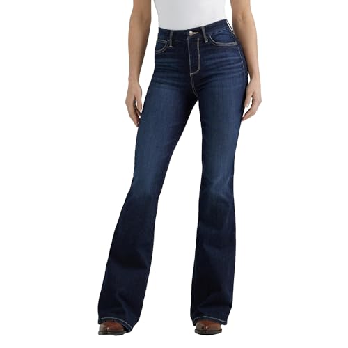 Wrangler Women's Bespoke Madilyn High Rise Flare Jeans2