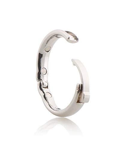 RianGor Anello Cuore da Uomo in Acciaio