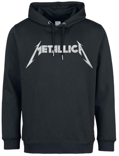 Metallica White Logo Pullover Hoodie