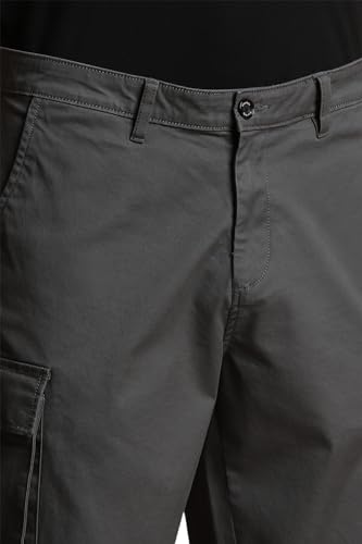 Image of Allen Solly Men Mid Rise Regular Fit Casual Pants