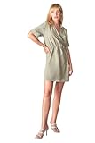 Manches courtes Le Temps des Cerises Robe Floe Kaki Clair