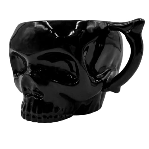 Anatomic Skull Mega Mug Negro miniatura 2