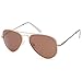 JETPAL Premium Classic Aviator UV400 Sunglasses w Flash Mirror Lenses - Choose From Adult or Kids Sizes