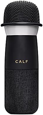 CALF Karaoke Microphone Wireless Bluetooth Changba Microphones & Sound All in 1 Portable Mini Adults Handheld Mic Speaker Singing Home KTV Party Indoor Electronic Gifts for All Smartphones PC M1 Black