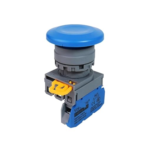 Interrupteur momentané 22mm FXBY6 bouton-poussoir autobloquant LATCHING-2NC