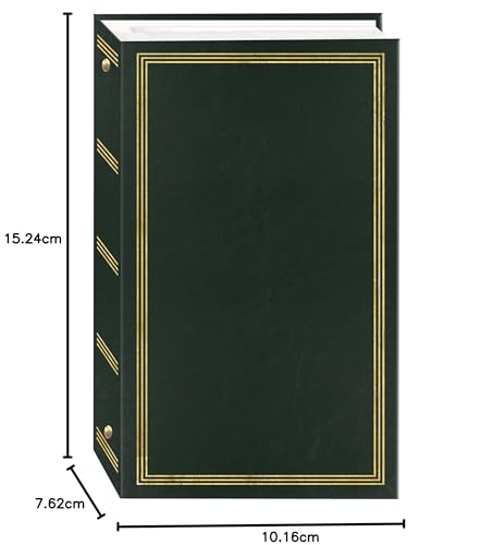 Pioneer Photo Albums Photo Album, Hunter Green, 300 Pockets 4"x6" - Image 2