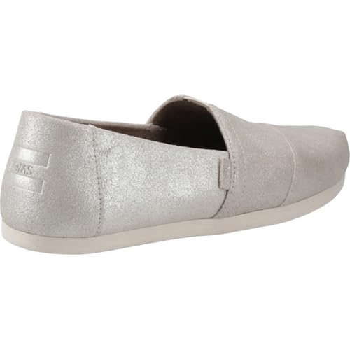 Image of TOMS - Womens Alpargata Espadrille, Color Cha Metallic Suede, Size: 9 B(M) US