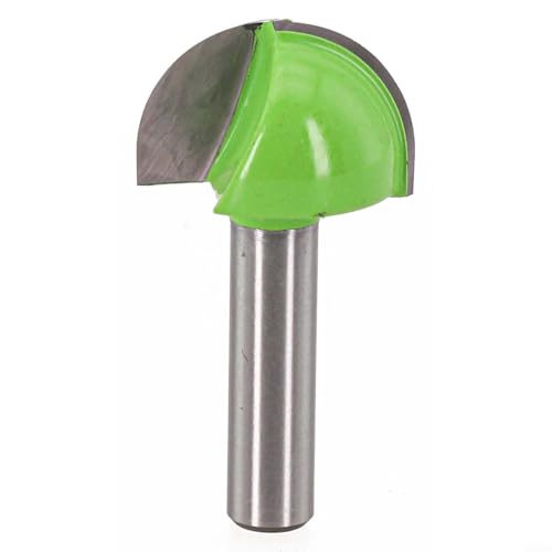 Fraise à bout sphérique de 8 mm de qualité professionnelle pour bois, MDF et contreplaqué (8 x 25)