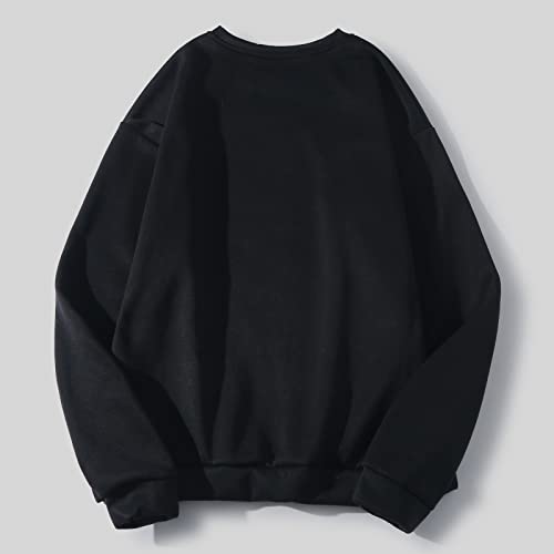 Mens Los Angeles Sweatshirts Oversized Batwing Lightweight Crewneck Clothes Thin Solid Los Angeles California Hoodies4