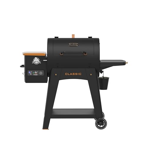 PIT BOSS Pelletgrill Classic Onyx Edition, Holzpellet Smoker, 4769 cm² Grillfläche, BBQ, Direktgrillen