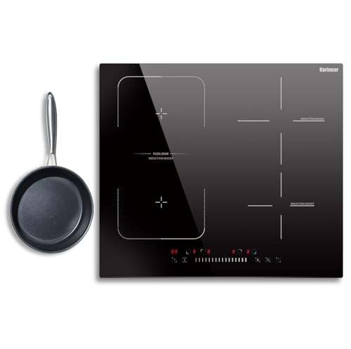 Karinear Induction Cooktop 4 Burner 24 Built-in Induction Stovetop