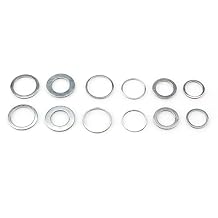 12Packs Saw Blade Bushing Set Saw Blade Adapter Ring Saw Blade Spacer 1Inch to 20mm, 1inch to 5/8Inch, 1inch to 7/8Inch, 7/8Inch to 5/8Inch, 20mm to 5/8Inch, 7/8inch to 20mm