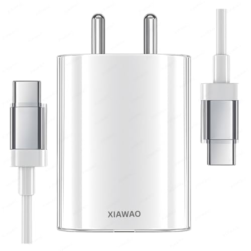 Image of 45W Fast USB-C Charger with Cable | Compatible with Nothing Phone 2a & Nothing Phone 3a | Power Delivery Charger | Compact & Travel-Friendly Design |