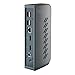 Acer U301 USB 3.0 Dock for Windows | 2 x HDMI Ports | 2 USB 3.1 Gen 1 Ports | 4 USB 2.0 Ports | Gigabit Ethernet | Requires One USB 3.1 Type A or USB 3.1 Type-C on Computer | Gray