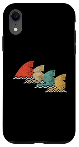Shark Fin gX^C 80N T Tp[eB[ X}zP[X iPhone XR p