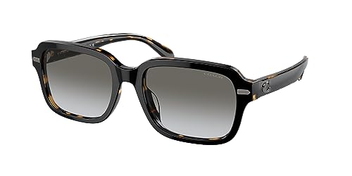 Image of Coach mens Hc8388u Universal Fit Square Sunglasses