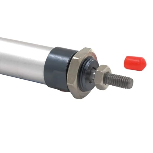 Cylindre pneumatique MAL 20mm double effet en alliage d'aluminium avec course de 25mm