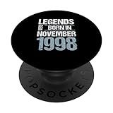 Photo Gallery le leggende sono nate nel novembre 1998 compleanno popsockets popgrip intercambiabile Photo Gallery le leggende sono nate nel novembre 1998 compleanno popsockets popgrip intercambiabile