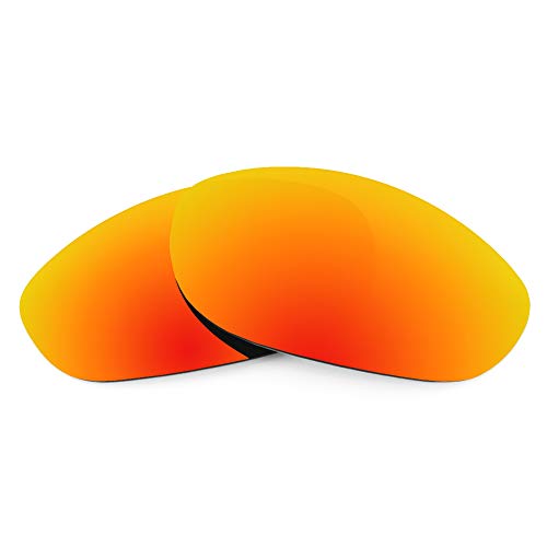 Image of Revant Replacement Lenses for Oakley Monster Dog Sunglasses - Standard Mirrored Fire Red